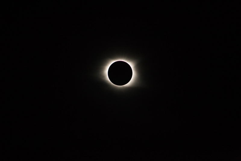 Total Solar Eclipse over Southwestern Community College.