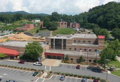 Aerial photo of SCC's Jackson Campus.