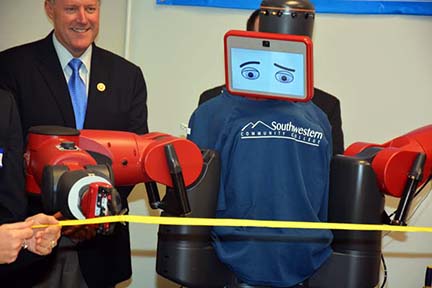 Photo of Baxter the Robot