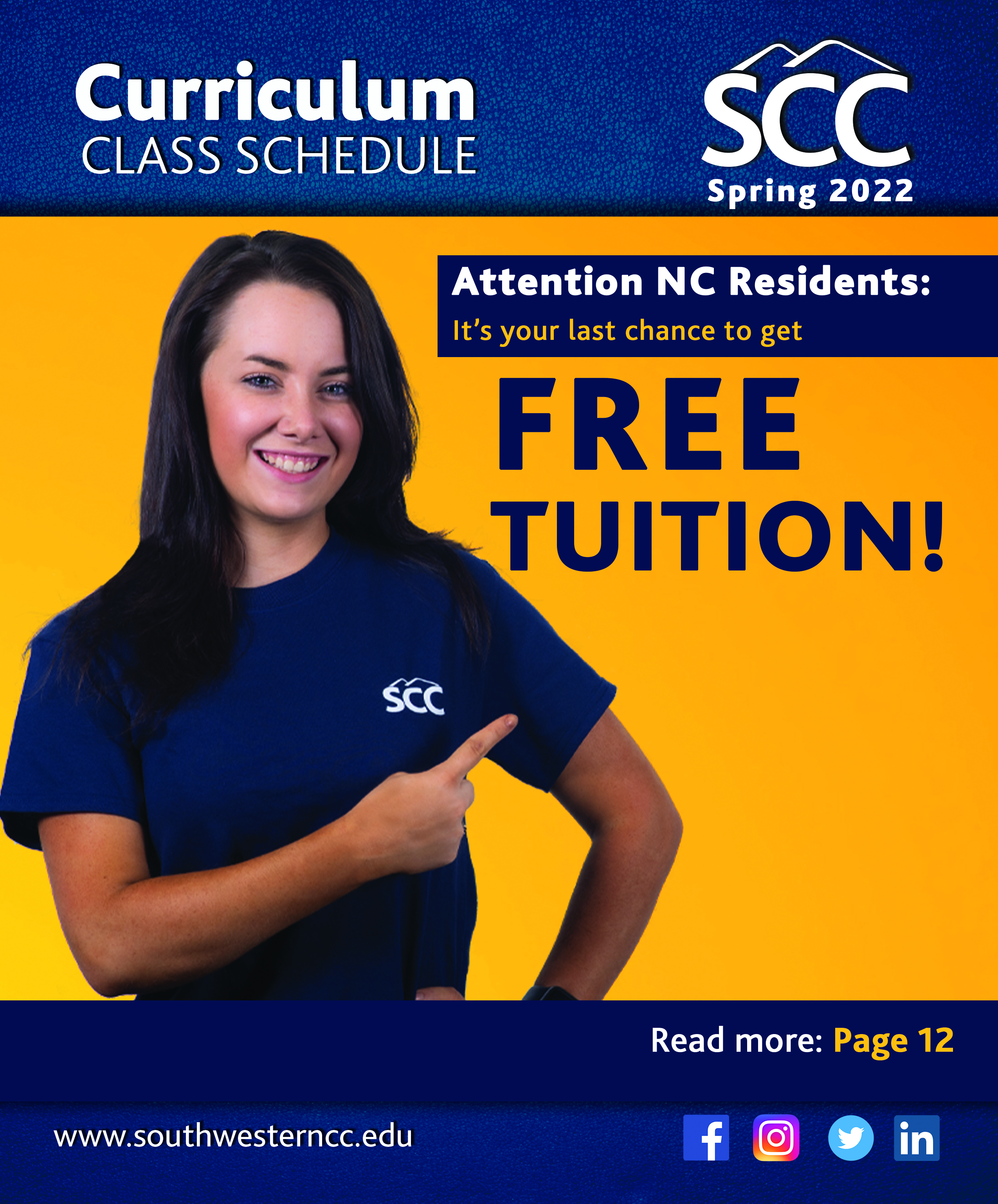 Scc 2022 Schedule Class Schedule | Southwestern Community College