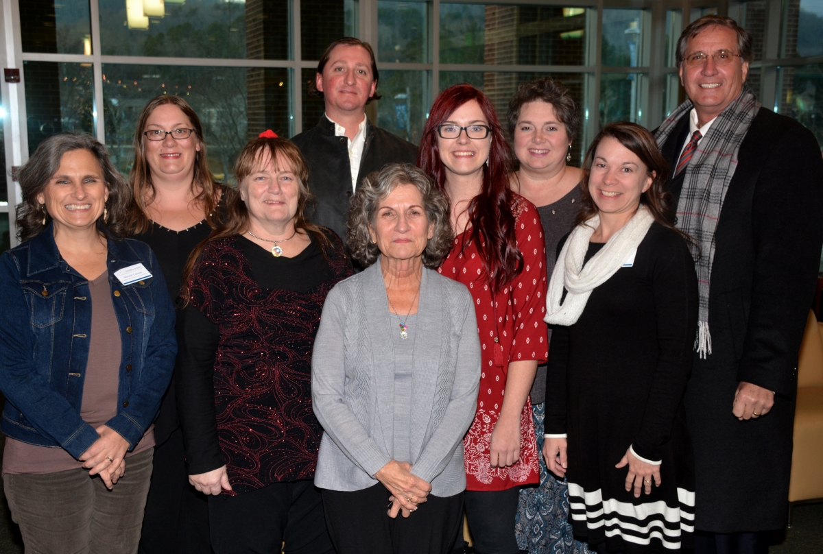 SCC human services technology program graduates pictured during their pinning ceremony on Dec. 13