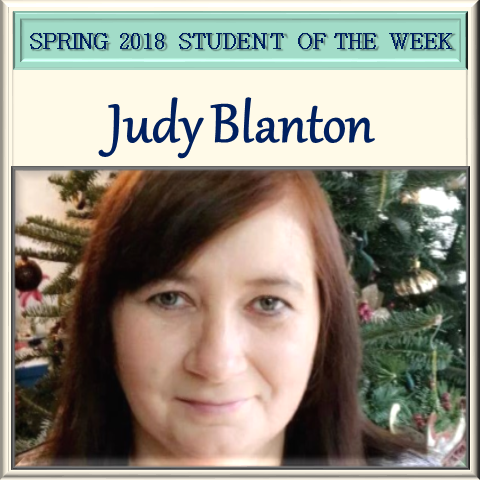 Student of the Week Judy Blanton