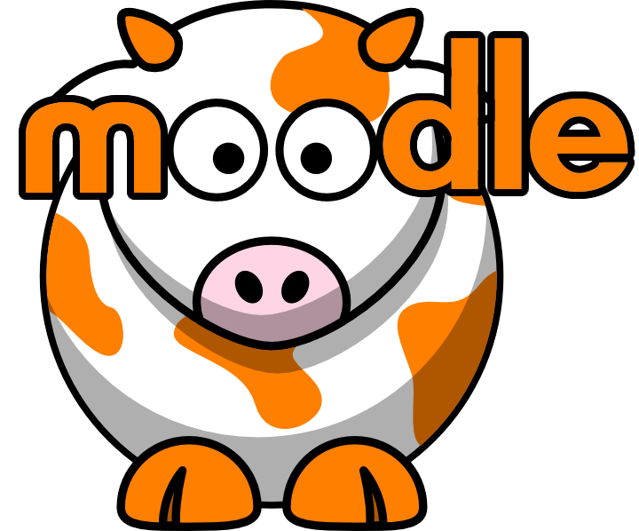Moodle cow logo
