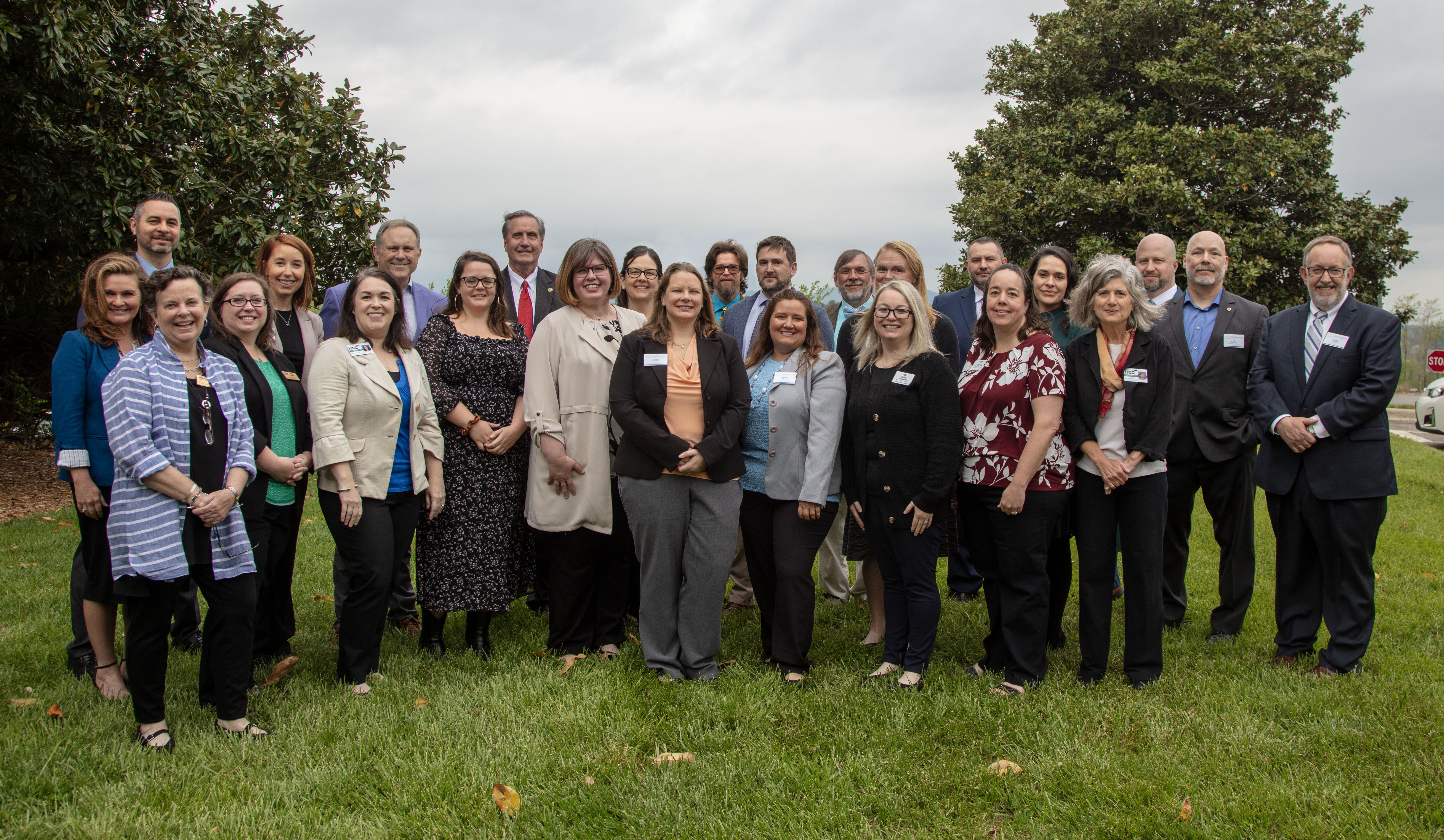 The entire 2024 WCCLA cohort is pictured here with Presidents and other administrators from all participating community colleges