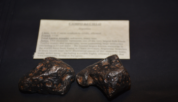 Two meteorites that are now at SCC