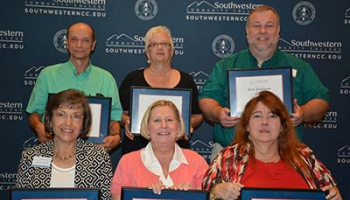 Photo of SCC employees with 25 years of service