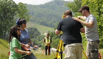 Photo of SCC Civil Engineering Technology program students