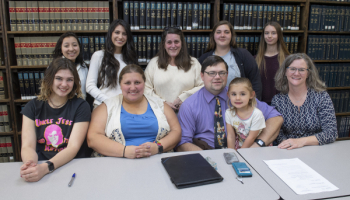 This spring, Southwestern Community College’s Paralegal Technology students had the chance to participate in the adoption process for a local family.