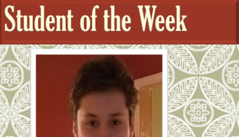 Picture of Grey Jenkins who was named SCC Student of the Week