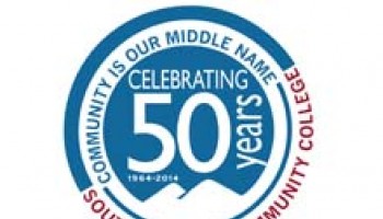 Photo of SCC's 50th Anniversary Logo