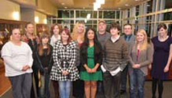 Photo of Jackson County residents who were inducted into SCC’s National Technical Honor Society