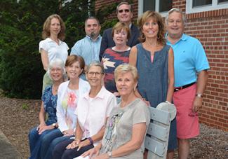 Photo of SCC employees and Fontana Lake Estates Property Owners Association