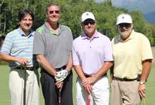 Mike Stewart; Dr. Don Tomas, president of SCC; Scott Rossa and David Agee.