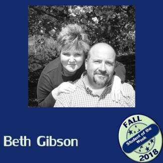 Beth Gibson and husband