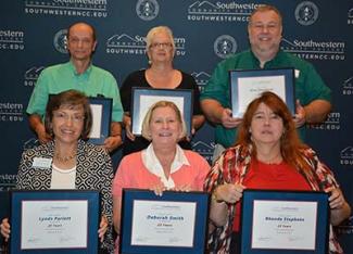 Photo of SCC employees with 25 years of service