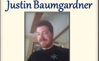 Photo of Justin Baumgardner, Student of the Week