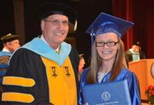 Photo of Dr. Don Tomas and Breanna Leigh Aiello