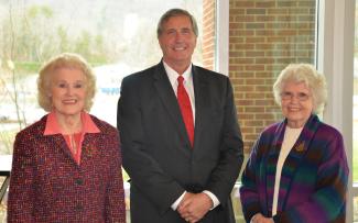 Catch the Spirit of Appalachia founders Amy Garza and Doreyl Cain with Dr. Don Tomas.