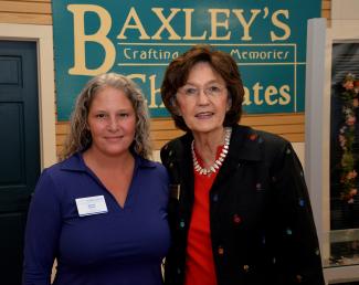 Elaine Marshall and Marne Harris