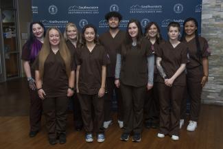 On Tuesday, Dec. 6 Southwestern Community College’s Nurse Aide program held a pinning ceremony for nine graduates in the Burrell Conference Center on the Jackson Campus.