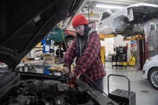 The Automotive Systems Technology program recently received accreditation from the National Institute for Automotive Service Excellence (ASE) Education Foundation, a non-profit that evaluates and accredits entry-level technician training programs.