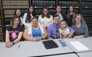 This spring, Southwestern Community College’s Paralegal Technology students had the chance to participate in the adoption process for a local family.