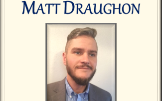 Matt Draughon, Student of the Week