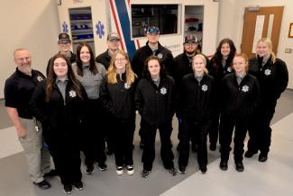 SCC's EMT students from Franklin High