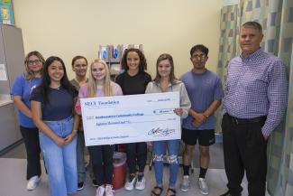 The N.C. State Employees’ Credit Union Foundation recently gave Southwestern Community College $18,000 to financially assist students who enroll in Workforce Continuing Education programs.