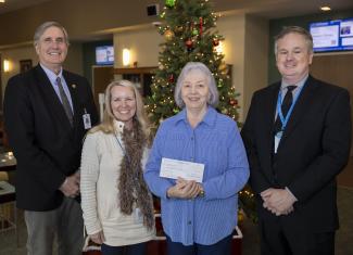 Joyce Cooper endows “Hand Up” Scholarship for SCC Allied Dental students.