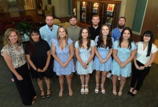 Radiography students &amp; their instructors