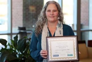 Director of the Small Business Center, Marne Harris, is a receiver of the Business Success Story – Business Start-Up award for the 2024 Excellence Awards of the North Carolina Small Business Center Network.