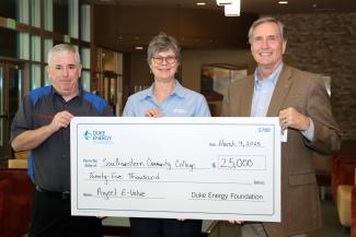 SCC recently received a $25,000 award from the Duke Energy Foundation.