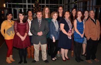 Group of people smile