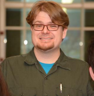 Picture of James Howe, SCC student who won an award for a paper he wrote