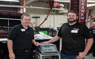 David Myers and Darrin Chastain at SCC.