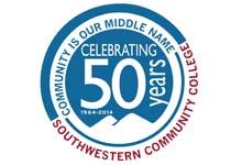 Photo of SCC's 50th Anniversary Logo