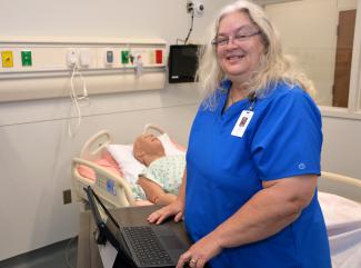Southwestern Community College's new Director of Healthcare Simulation Learning, Jill Ellern, published an article.