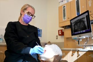Abra Brooks is program coordinator for SCC's new Dental Assisting career path
