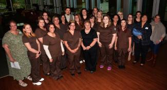 SCC nurse aide program graduates at their pinning ceremony on May 4.