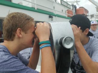 A group of students poses for a photo indoors on SCC's Jackson Campus
