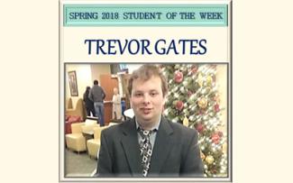 SCC Student of the Week Trevor Gates