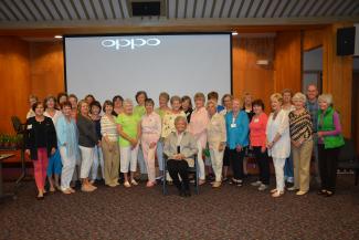 Members of the Valley Garden Club from Cashiers.