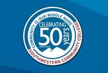 Photo of SCC 50th Anniversary Logo