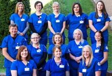 Photo of first-year students in radiography program