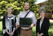 Photo of Patty Kirkley, Clayton Slade and Kathy Posey
