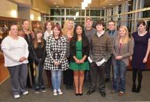 Photo of Jackson County residents who were inducted into SCC’s National Technical Honor Society