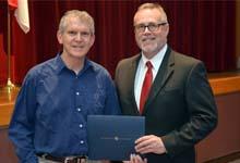 Photo of Marc Parks and Dr. Thom Brooks